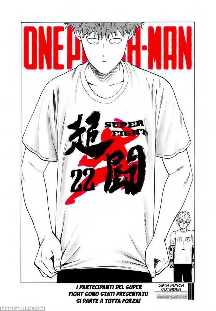 One Punch-Man Capitolo 59 page 1