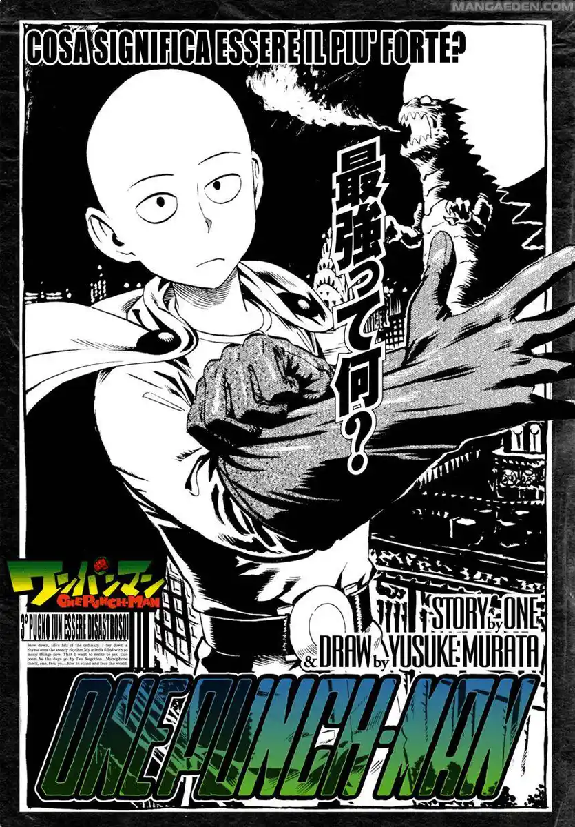 One Punch-Man Capitolo 03 page 2