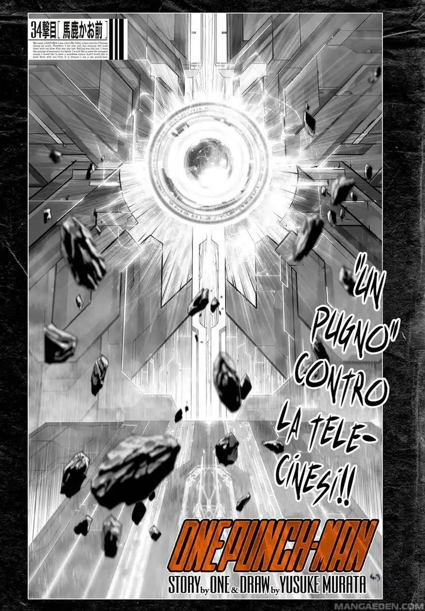 One Punch-Man Capitolo 34 page 3