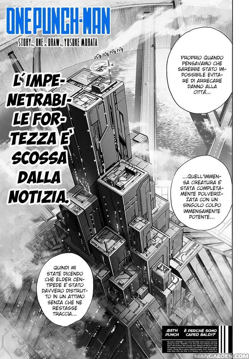 One Punch-Man Capitolo 85 page 1