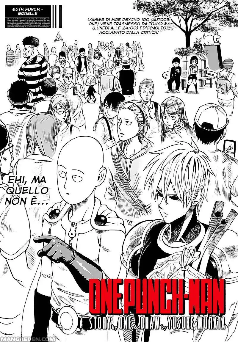 One Punch-Man Capitolo 65 page 1