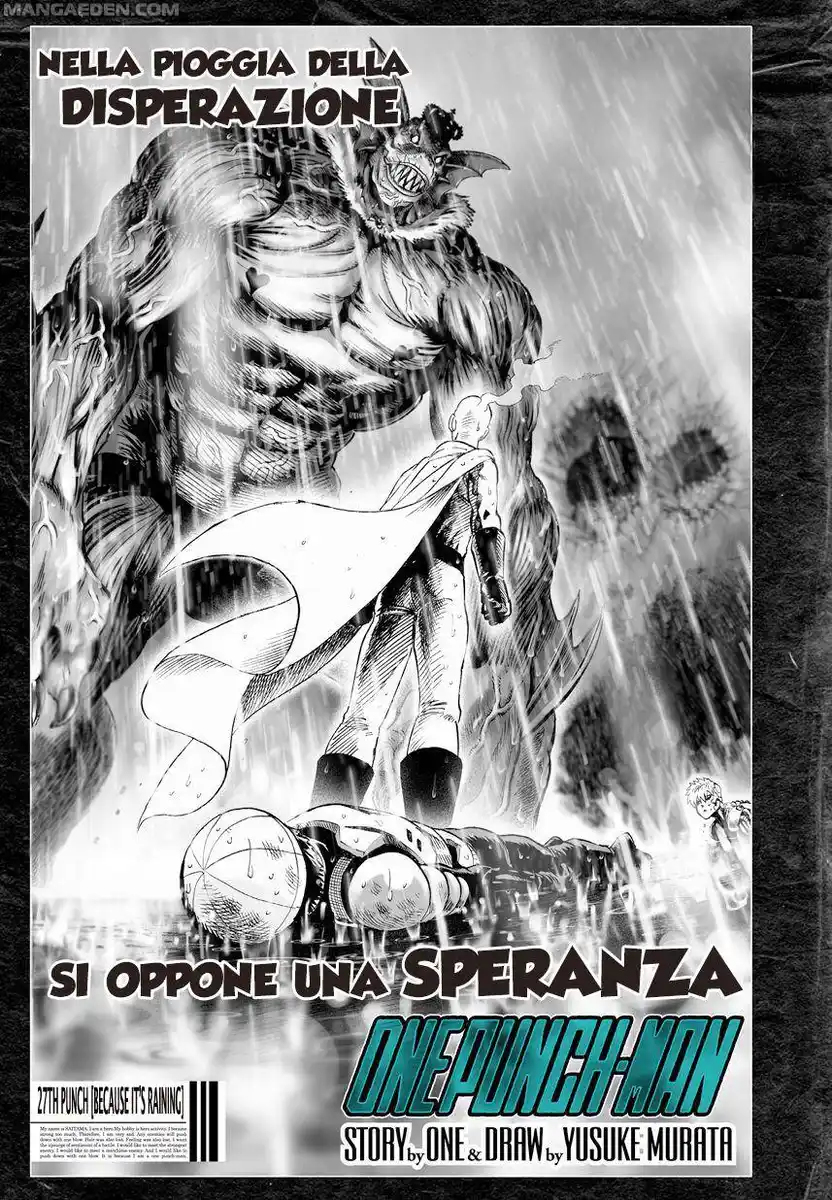 One Punch-Man Capitolo 27.2 page 3