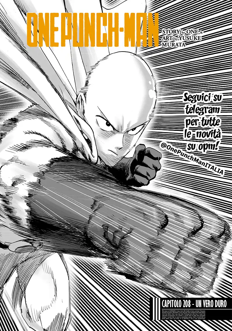 One Punch-Man Capitolo 205 page 1