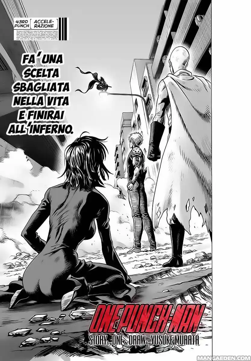 One Punch-Man Capitolo 43 page 1