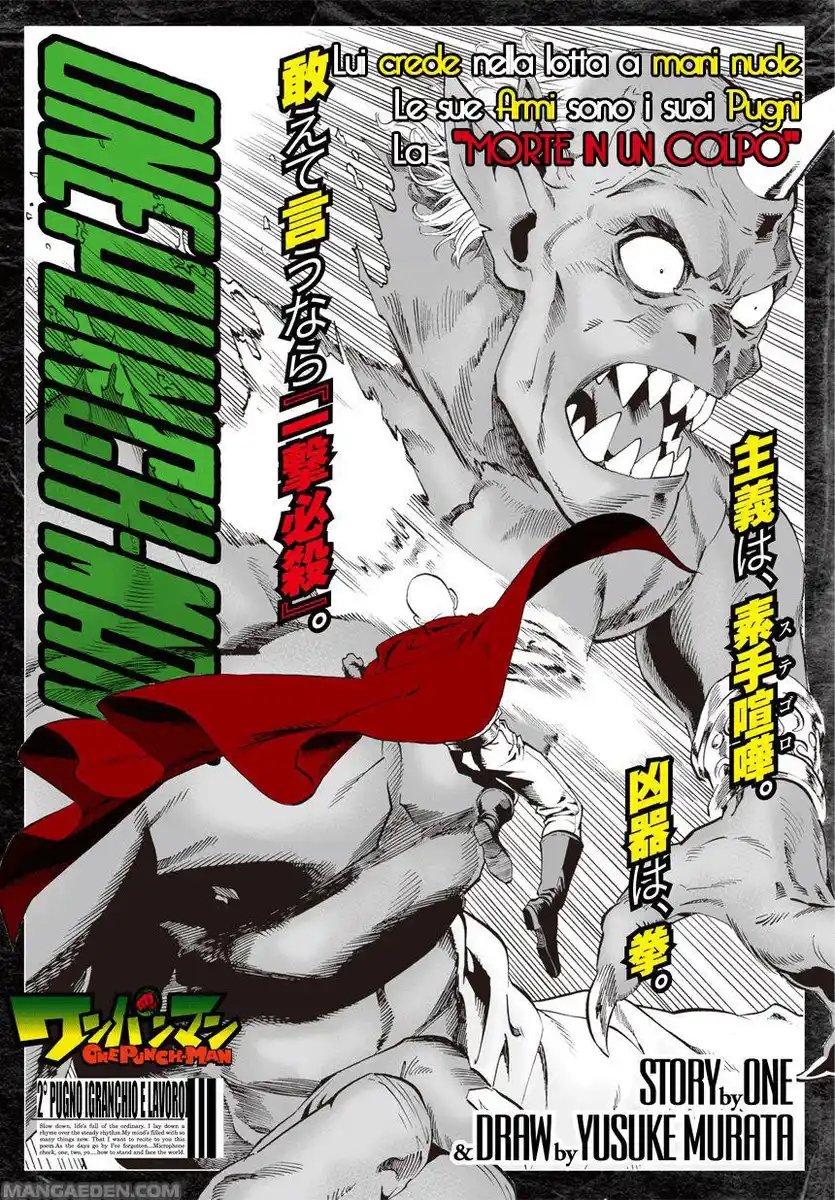 One Punch-Man Capitolo 02 page 2