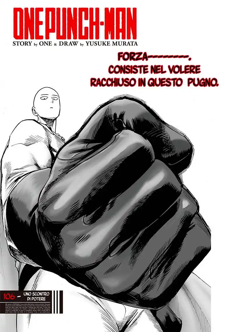 One Punch-Man Capitolo 106 page 1