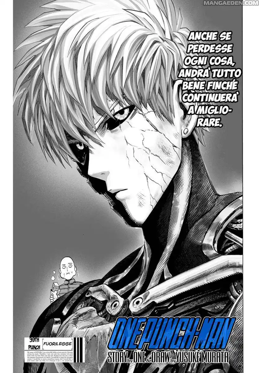 One Punch-Man Capitolo 39 page 1