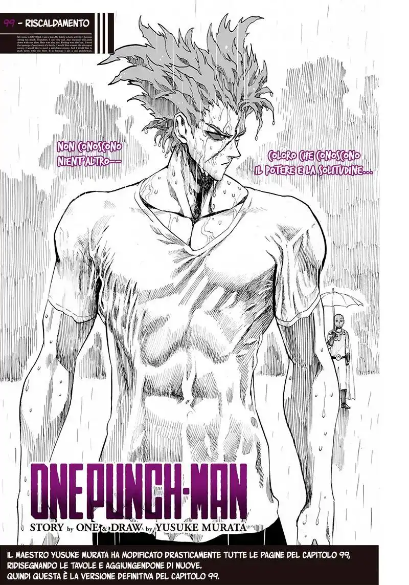 One Punch-Man Capitolo 99 page 1