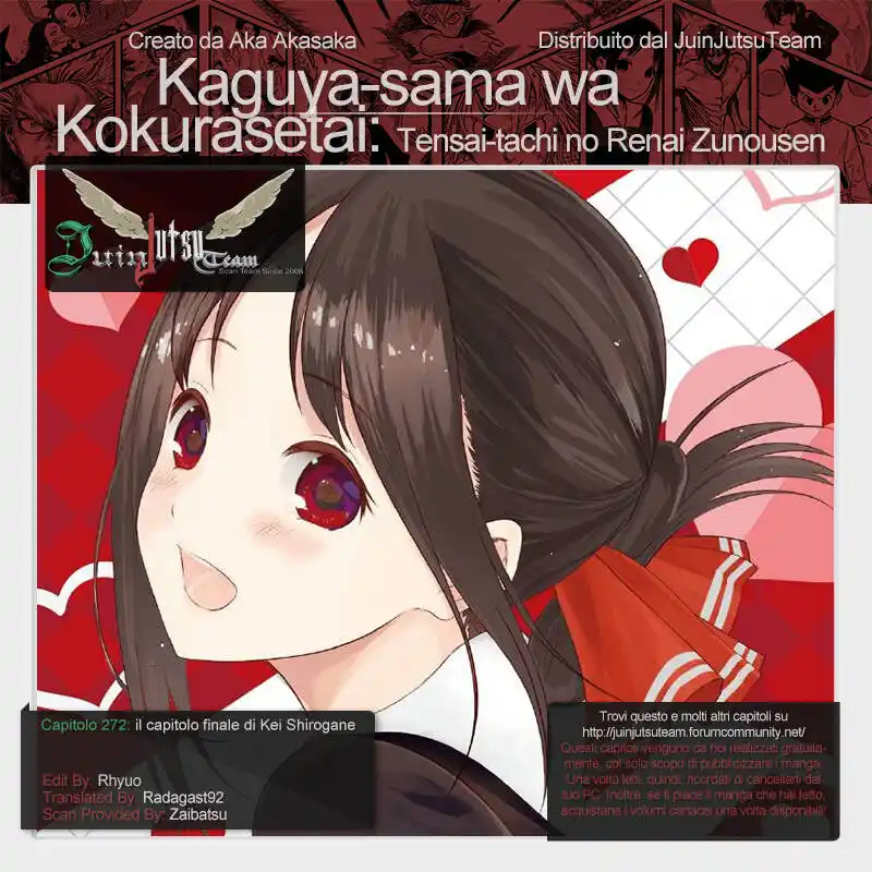 Kaguya-sama: Love is War Capitolo 272 page 1