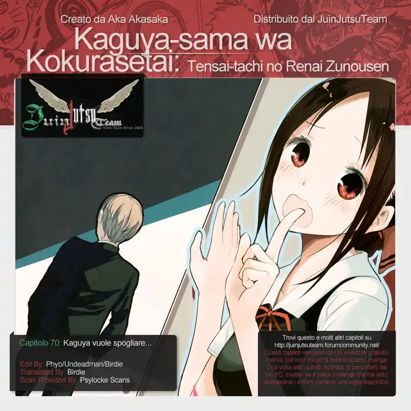 Kaguya-sama: Love is War Capitolo 70 page 1