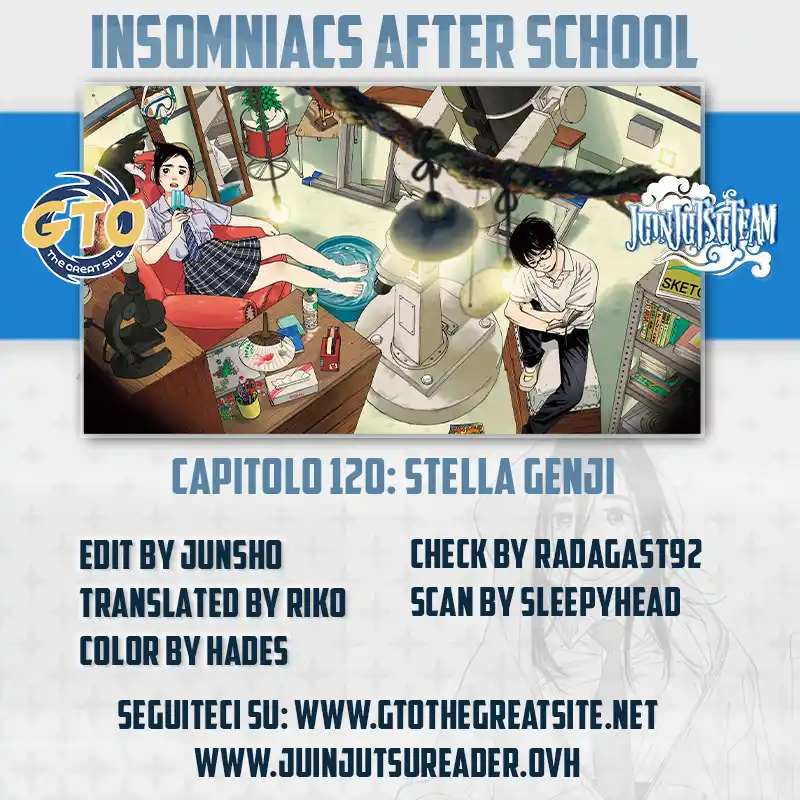 Insomniacs After School Capitolo 120 page 1