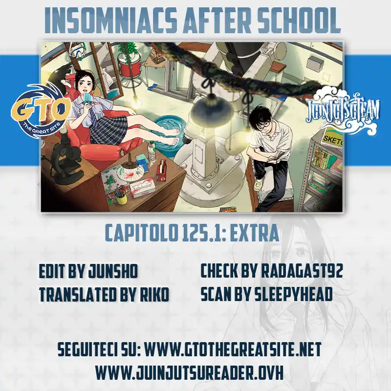 Insomniacs After School Capitolo 125.1 page 1