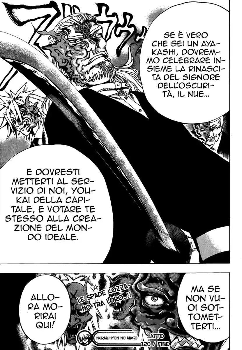 Nurarihyon no Mago Capitolo 120 page 20