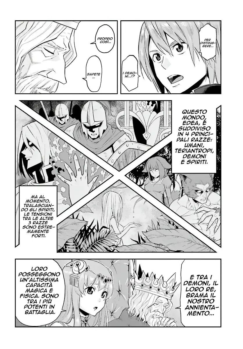 Konjiki no Moji Tsukai - Yuusha Yonin ni Makikomareta Unique Cheat Capitolo 01 page 13