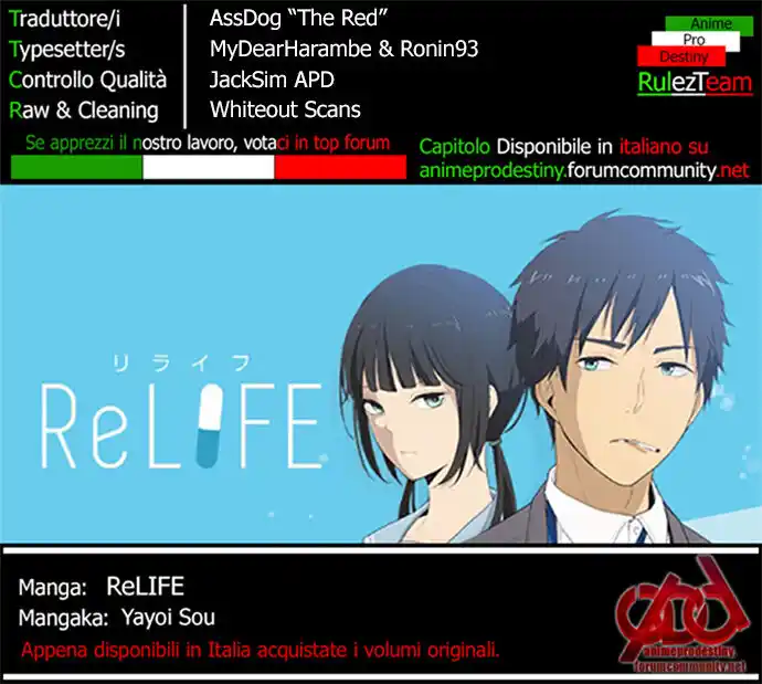 ReLIFE Capitolo 79 page 1