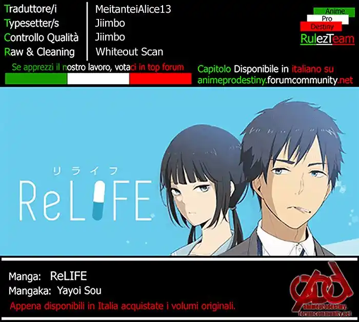 ReLIFE Capitolo 139 page 1