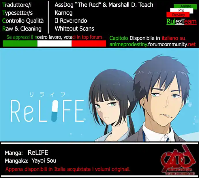 ReLIFE Capitolo 99 page 1