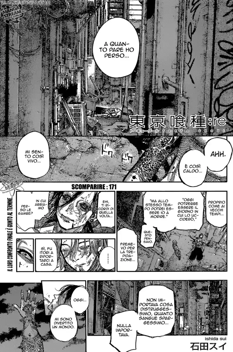 Tokyo Ghoul:re Capitolo 171 page 1