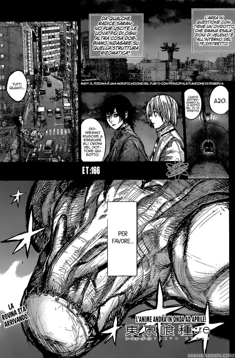 Tokyo Ghoul:re Capitolo 166 page 1