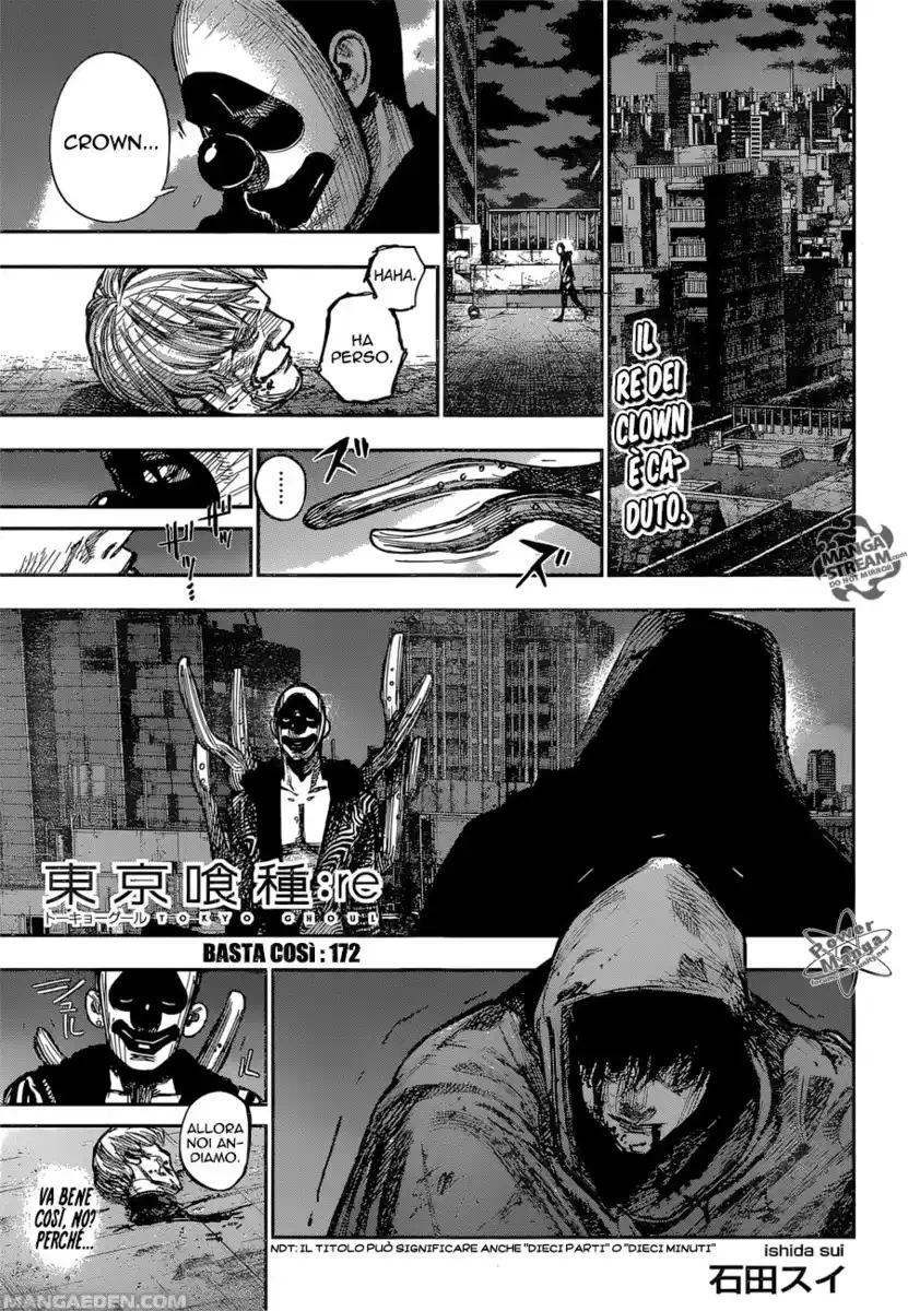 Tokyo Ghoul:re Capitolo 172 page 1