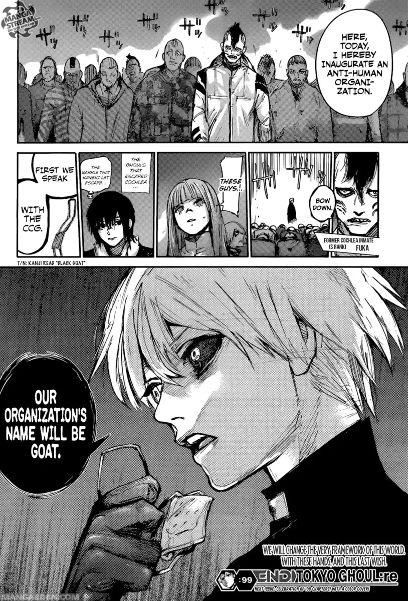 Tokyo Ghoul:re Capitolo 99 page 18