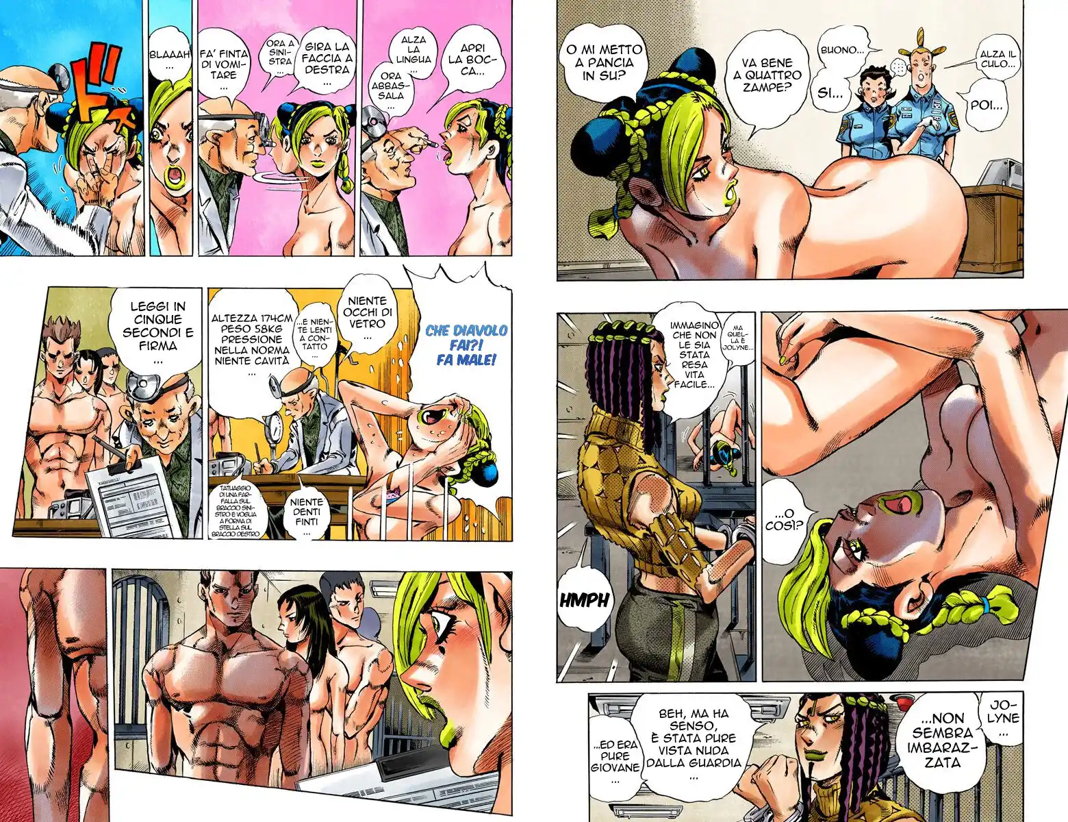 JoJo's Bizarre Adventure Part 6 - Stone Ocean (Official Colored) Capitolo 03 page 5