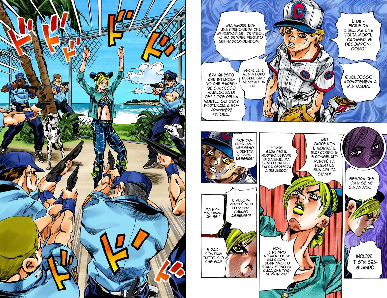 JoJo's Bizarre Adventure Part 6 - Stone Ocean (Official Colored) Capitolo 20 page 10