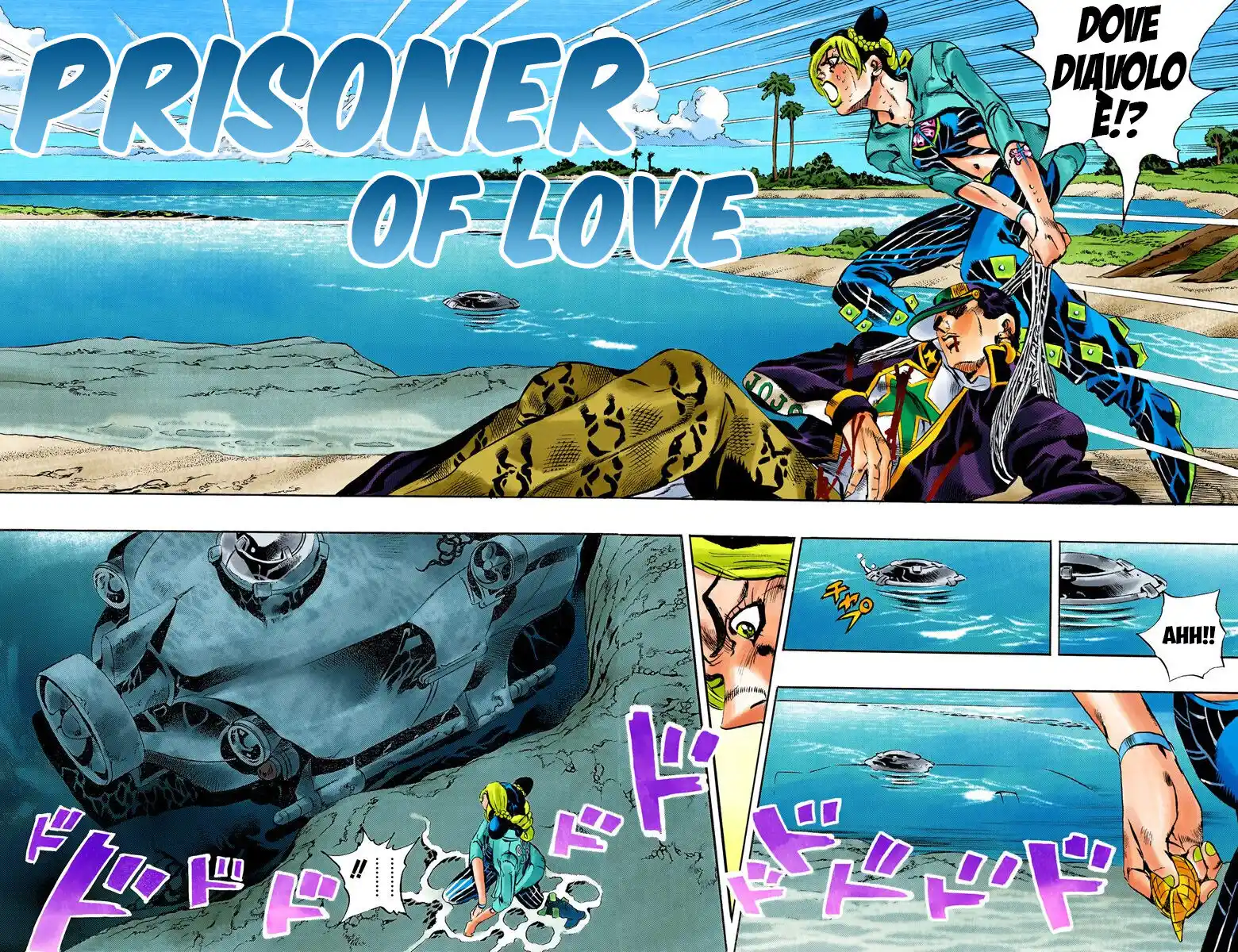 JoJo's Bizarre Adventure Part 6 - Stone Ocean (Official Colored) Capitolo 20 page 3