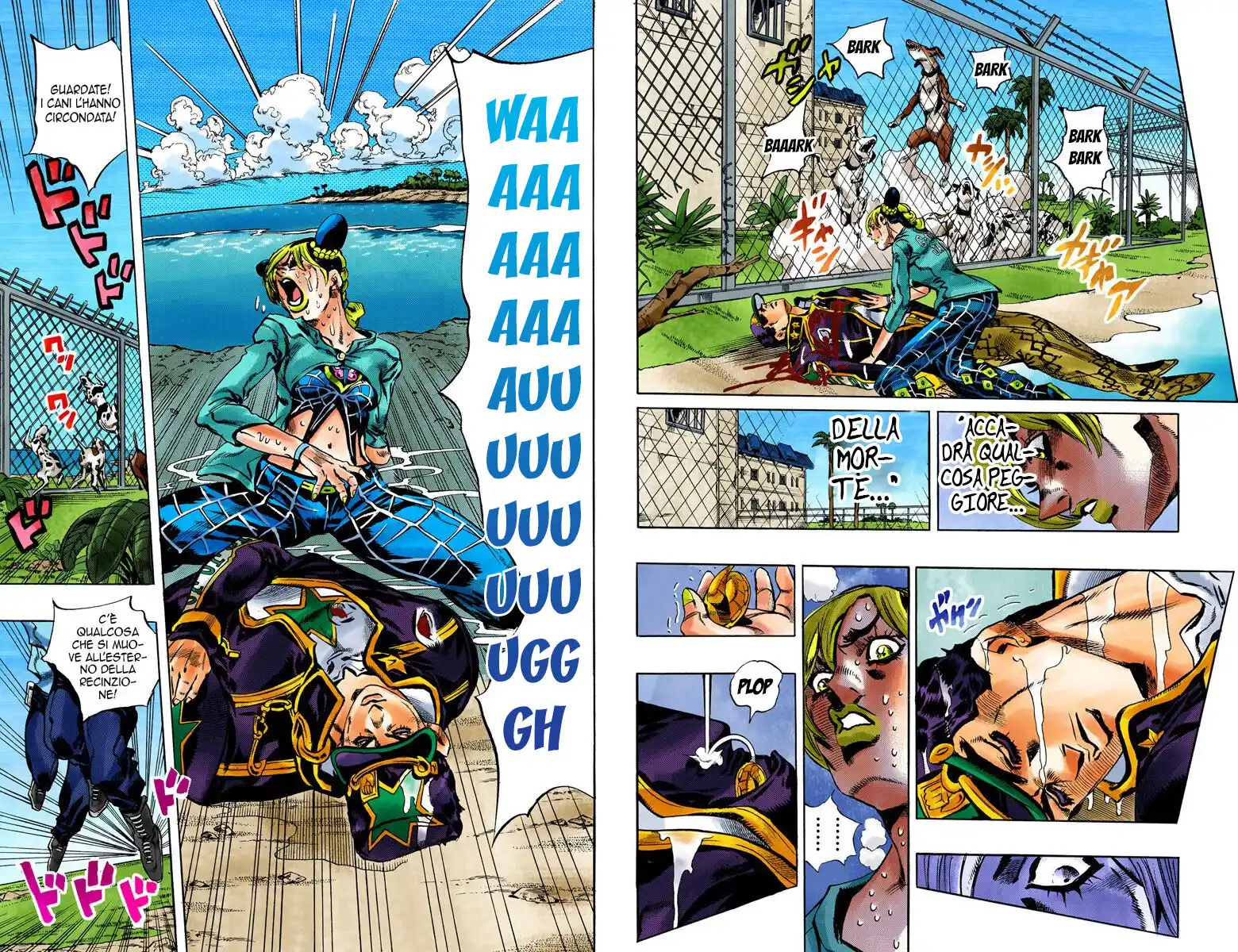 JoJo's Bizarre Adventure Part 6 - Stone Ocean (Official Colored) Capitolo 20 page 6