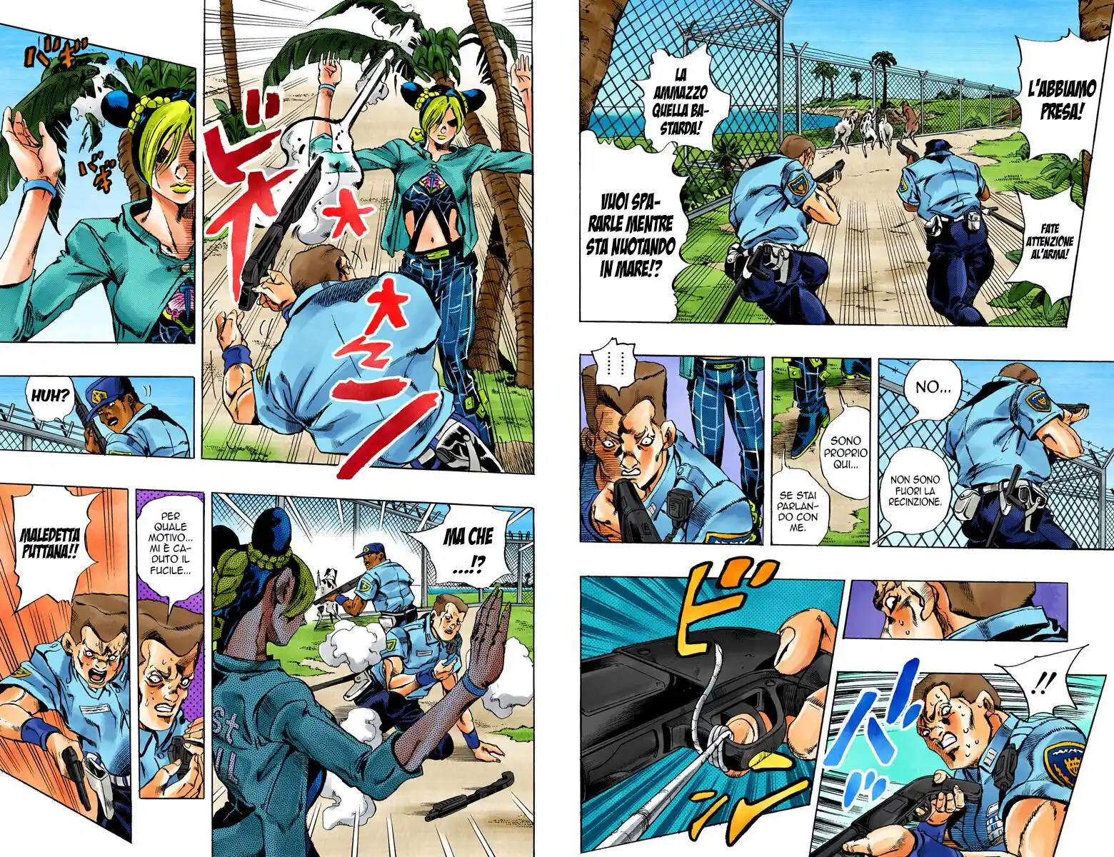 JoJo's Bizarre Adventure Part 6 - Stone Ocean (Official Colored) Capitolo 20 page 7