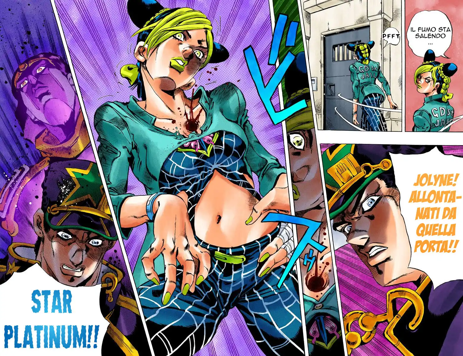 JoJo's Bizarre Adventure Part 6 - Stone Ocean (Official Colored) Capitolo 12 page 9