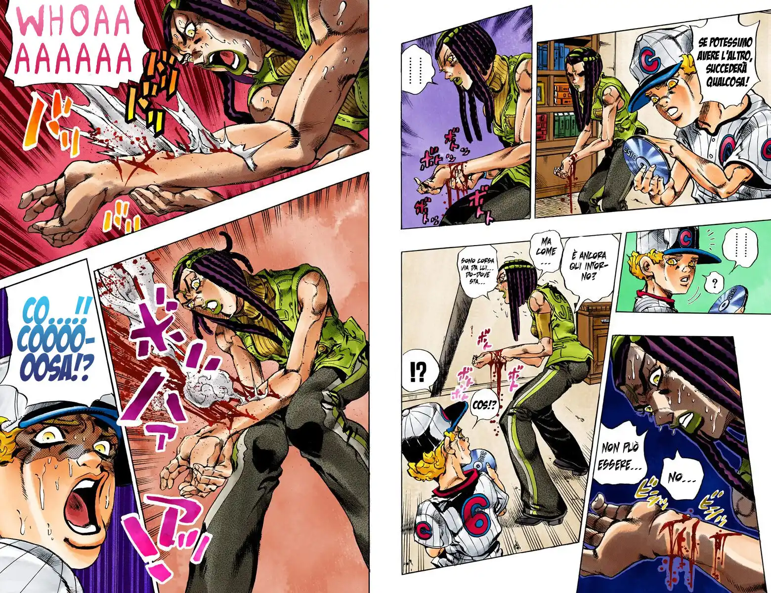 JoJo's Bizarre Adventure Part 6 - Stone Ocean (Official Colored) Capitolo 24 page 10