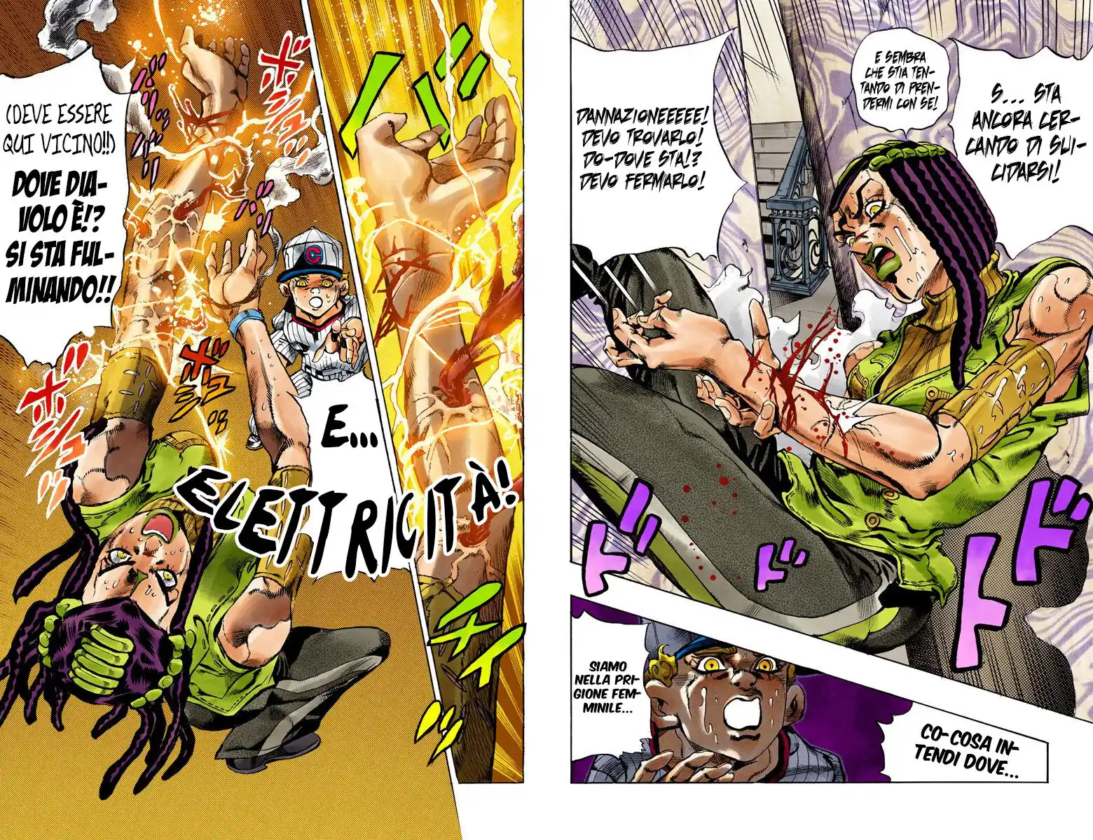 JoJo's Bizarre Adventure Part 6 - Stone Ocean (Official Colored) Capitolo 24 page 11