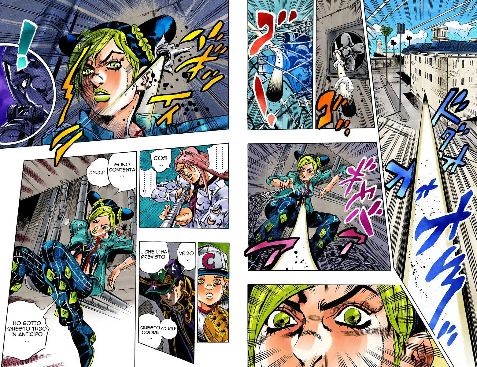 JoJo's Bizarre Adventure Part 6 - Stone Ocean (Official Colored) Capitolo 15 page 10