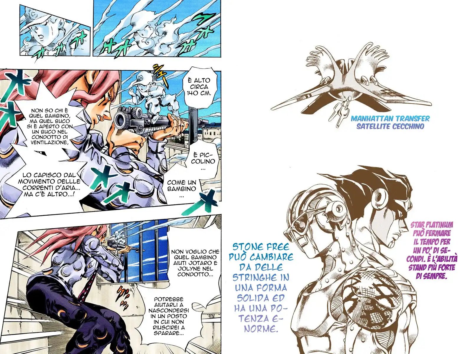 JoJo's Bizarre Adventure Part 6 - Stone Ocean (Official Colored) Capitolo 15 page 2