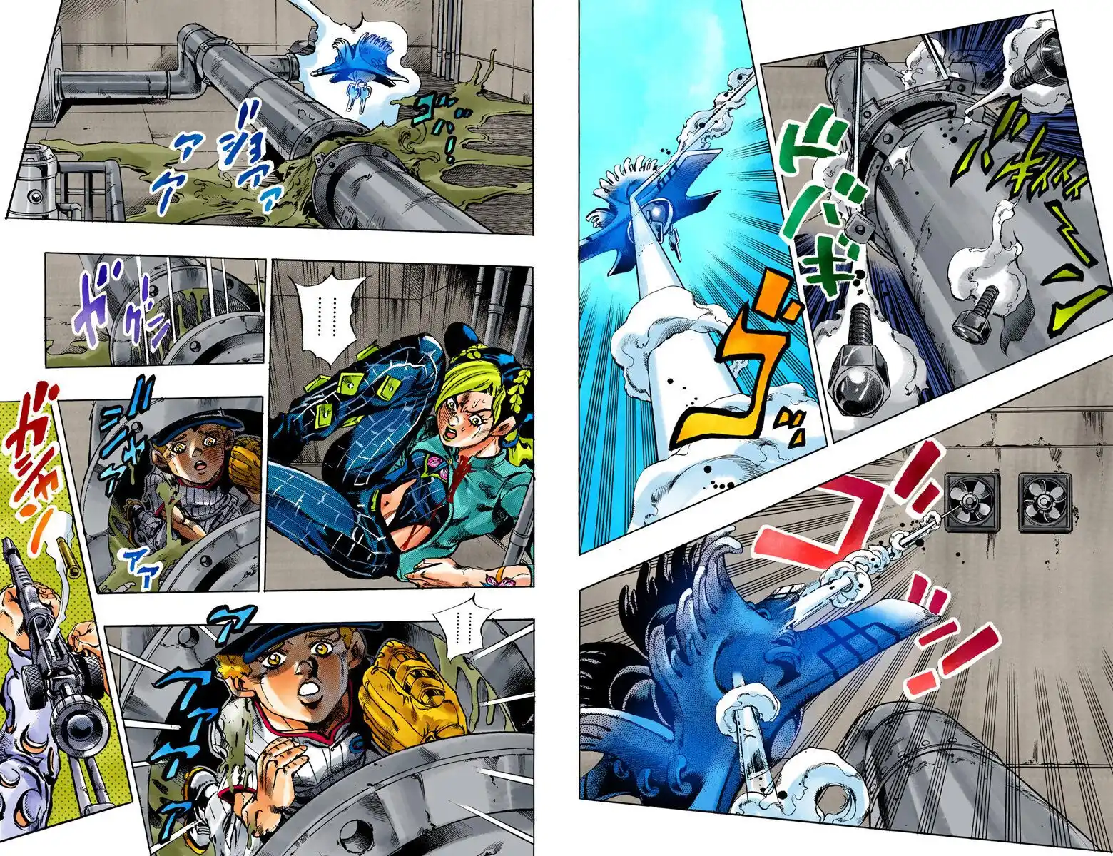 JoJo's Bizarre Adventure Part 6 - Stone Ocean (Official Colored) Capitolo 15 page 7