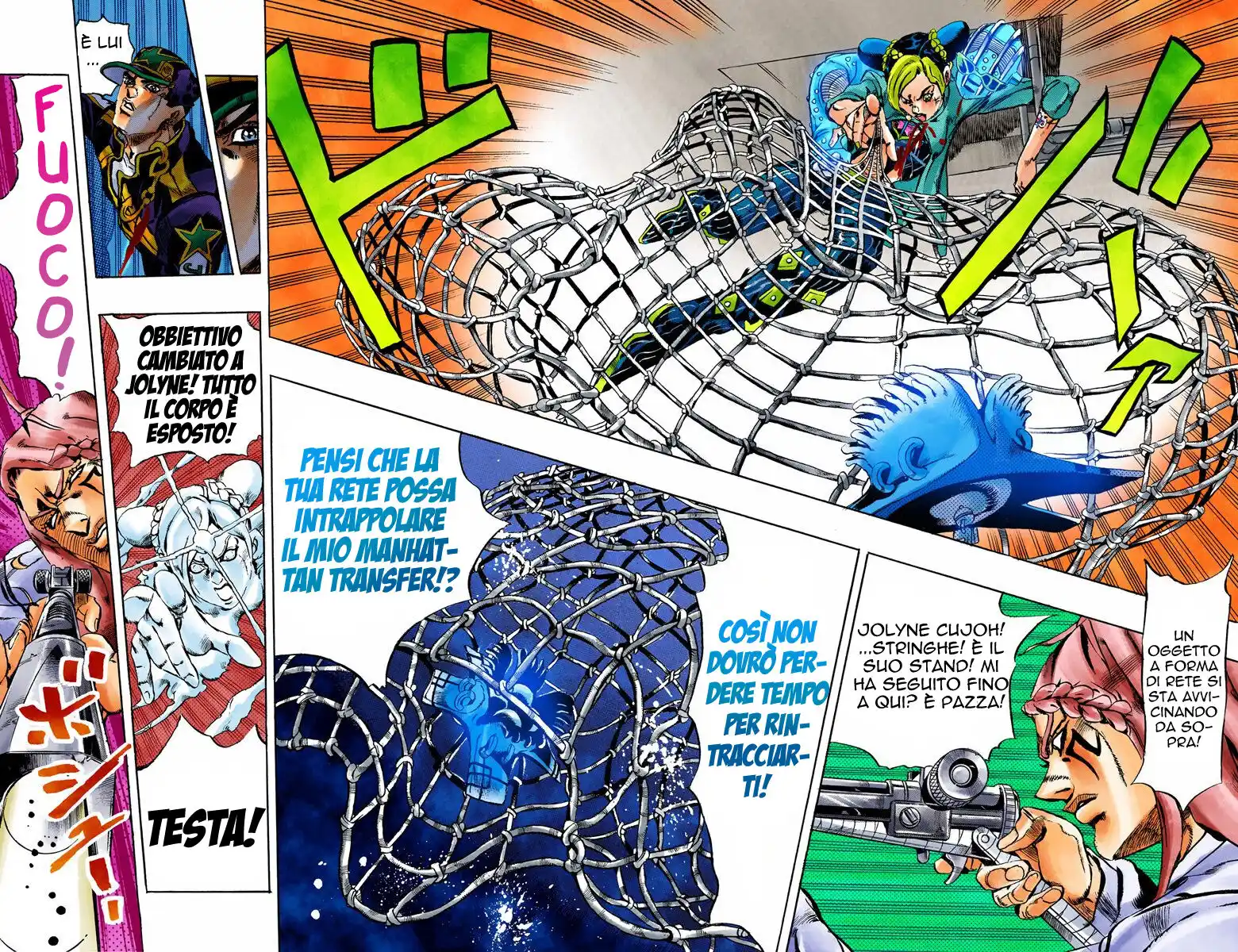 JoJo's Bizarre Adventure Part 6 - Stone Ocean (Official Colored) Capitolo 15 page 9