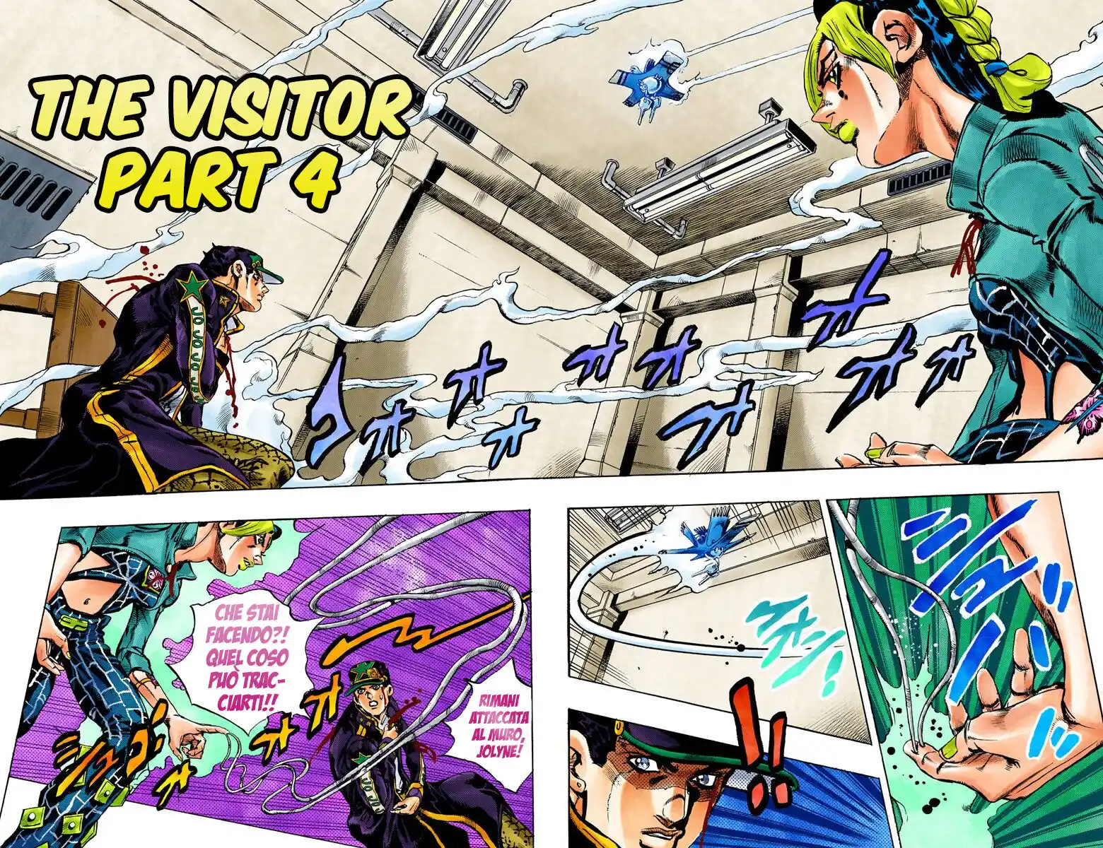 JoJo's Bizarre Adventure Part 6 - Stone Ocean (Official Colored) Capitolo 14 page 2