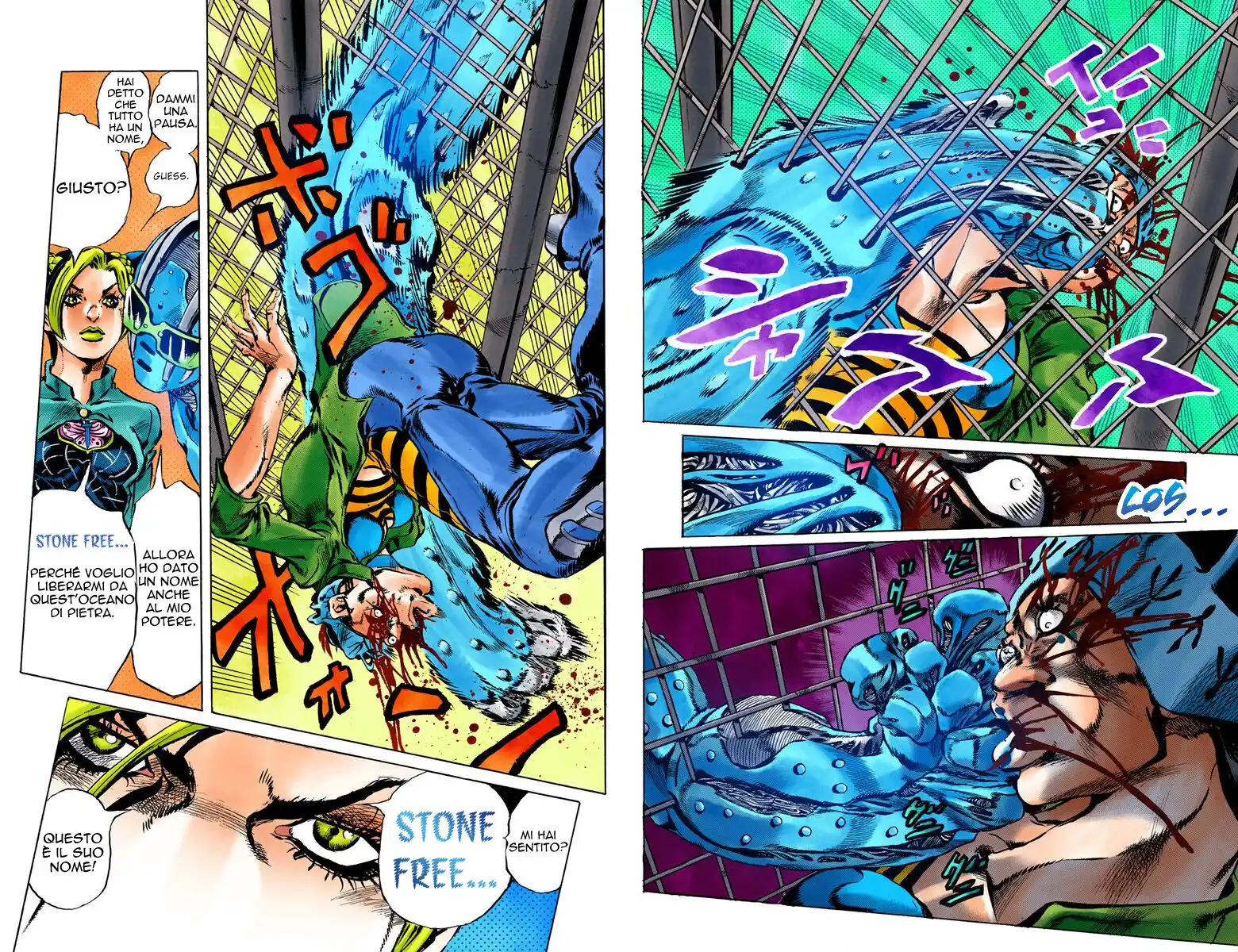 JoJo's Bizarre Adventure Part 6 - Stone Ocean (Official Colored) Capitolo 09 page 10