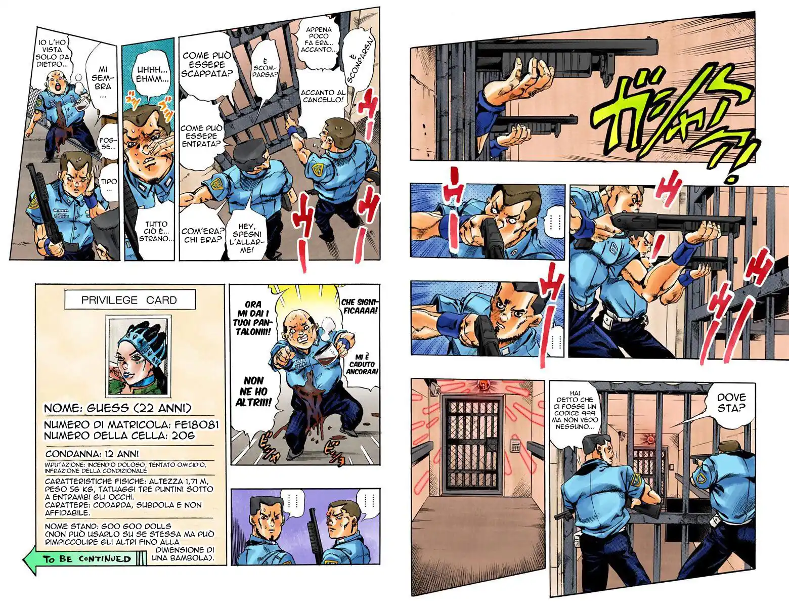 JoJo's Bizarre Adventure Part 6 - Stone Ocean (Official Colored) Capitolo 09 page 12