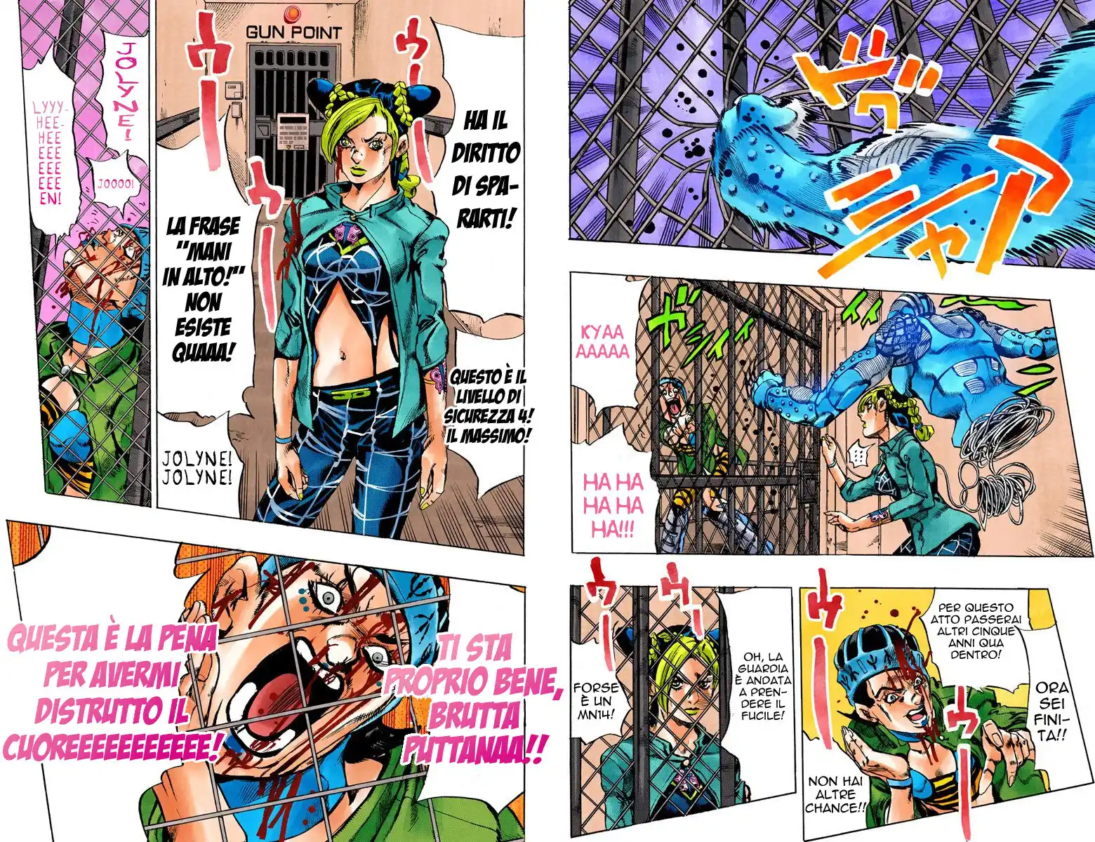 JoJo's Bizarre Adventure Part 6 - Stone Ocean (Official Colored) Capitolo 09 page 9