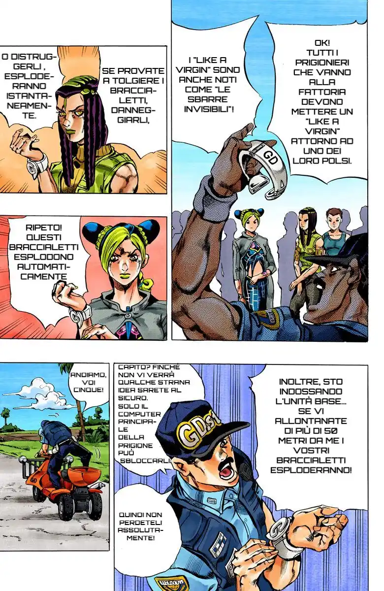 JoJo's Bizarre Adventure Part 6 - Stone Ocean (Official Colored) Capitolo 26 page 10