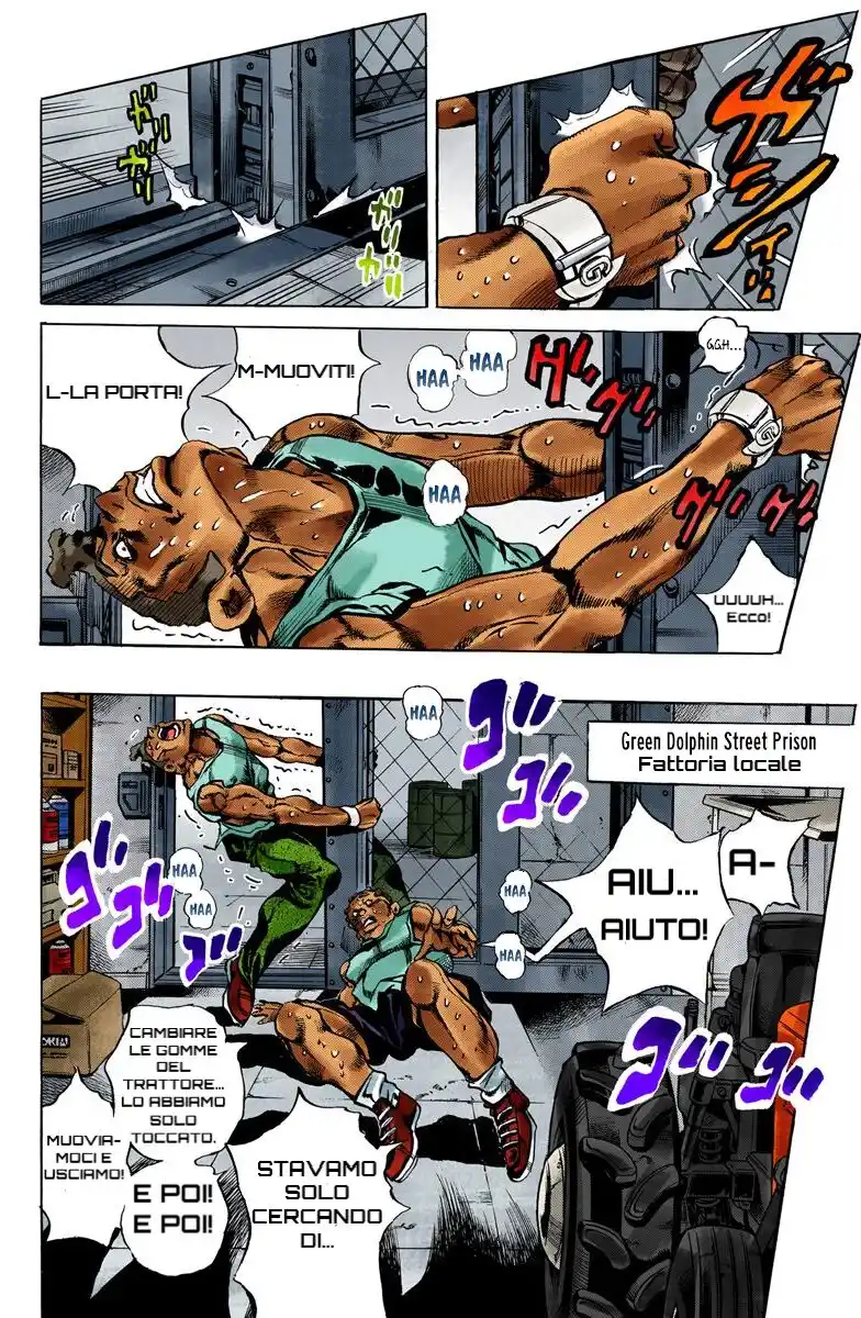 JoJo's Bizarre Adventure Part 6 - Stone Ocean (Official Colored) Capitolo 26 page 2