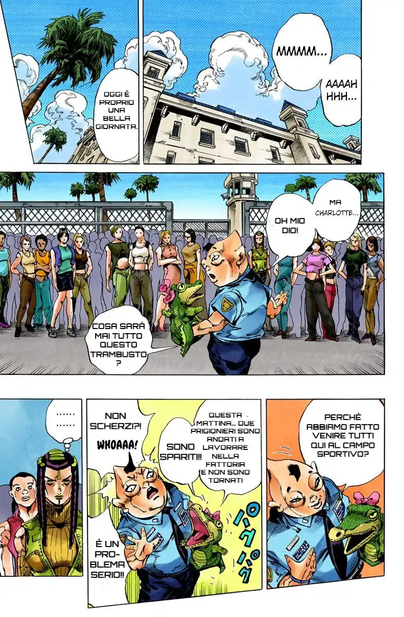 JoJo's Bizarre Adventure Part 6 - Stone Ocean (Official Colored) Capitolo 26 page 6