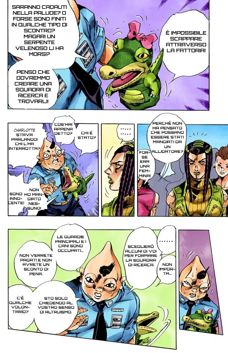 JoJo's Bizarre Adventure Part 6 - Stone Ocean (Official Colored) Capitolo 26 page 7