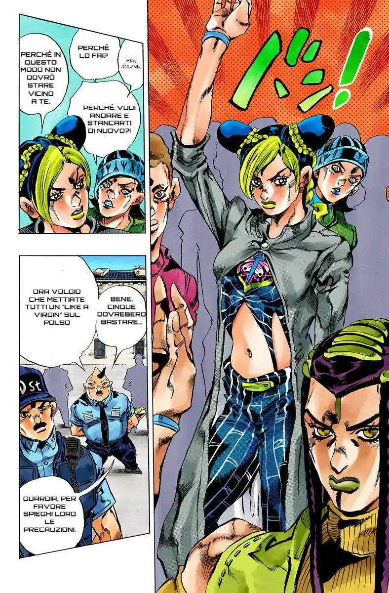 JoJo's Bizarre Adventure Part 6 - Stone Ocean (Official Colored) Capitolo 26 page 9