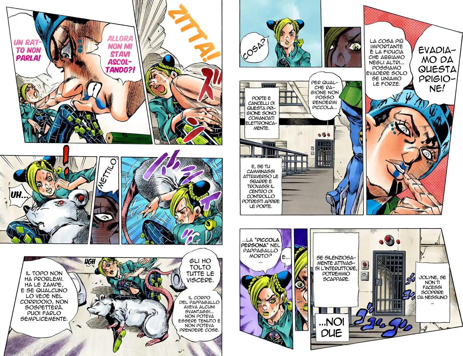 JoJo's Bizarre Adventure Part 6 - Stone Ocean (Official Colored) Capitolo 06 page 7