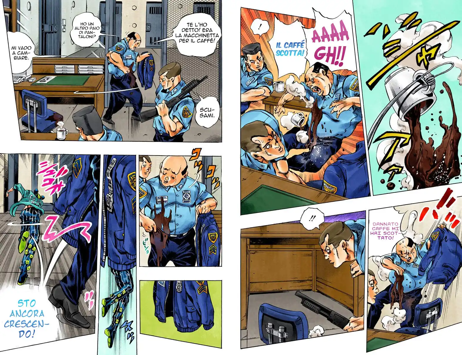 JoJo's Bizarre Adventure Part 6 - Stone Ocean (Official Colored) Capitolo 07 page 10