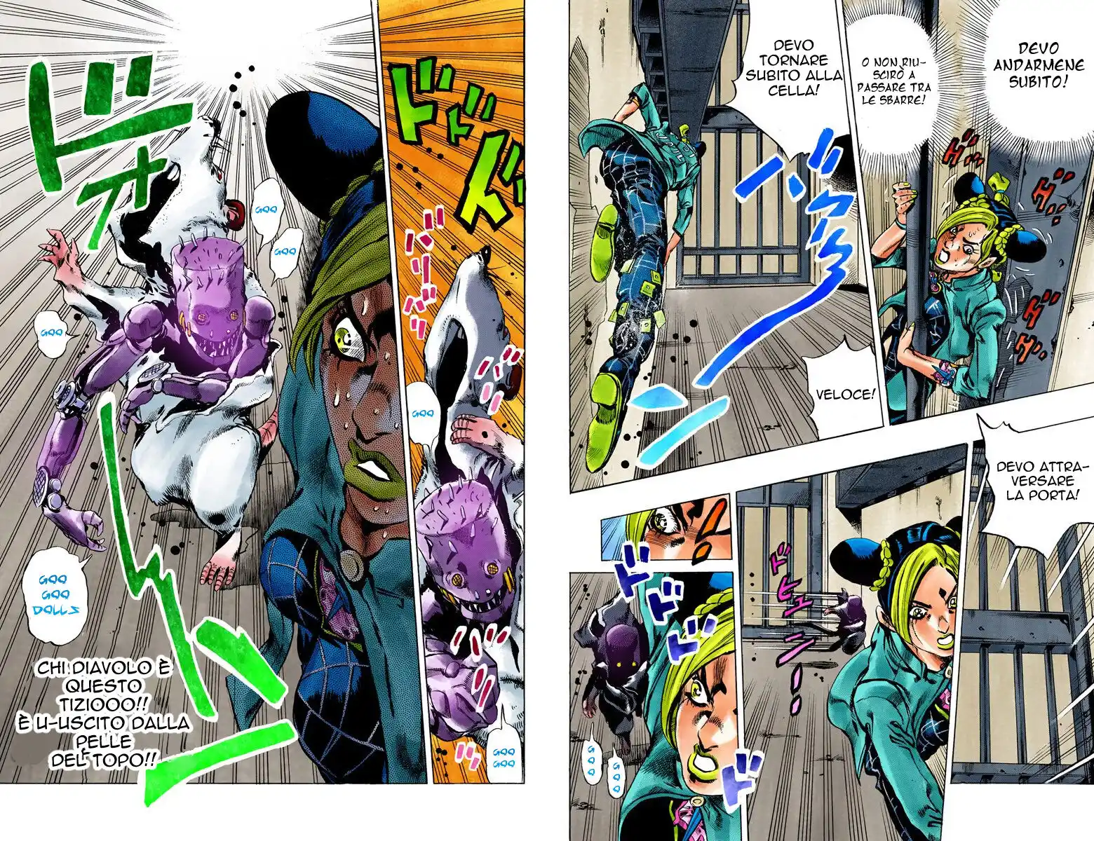 JoJo's Bizarre Adventure Part 6 - Stone Ocean (Official Colored) Capitolo 07 page 11