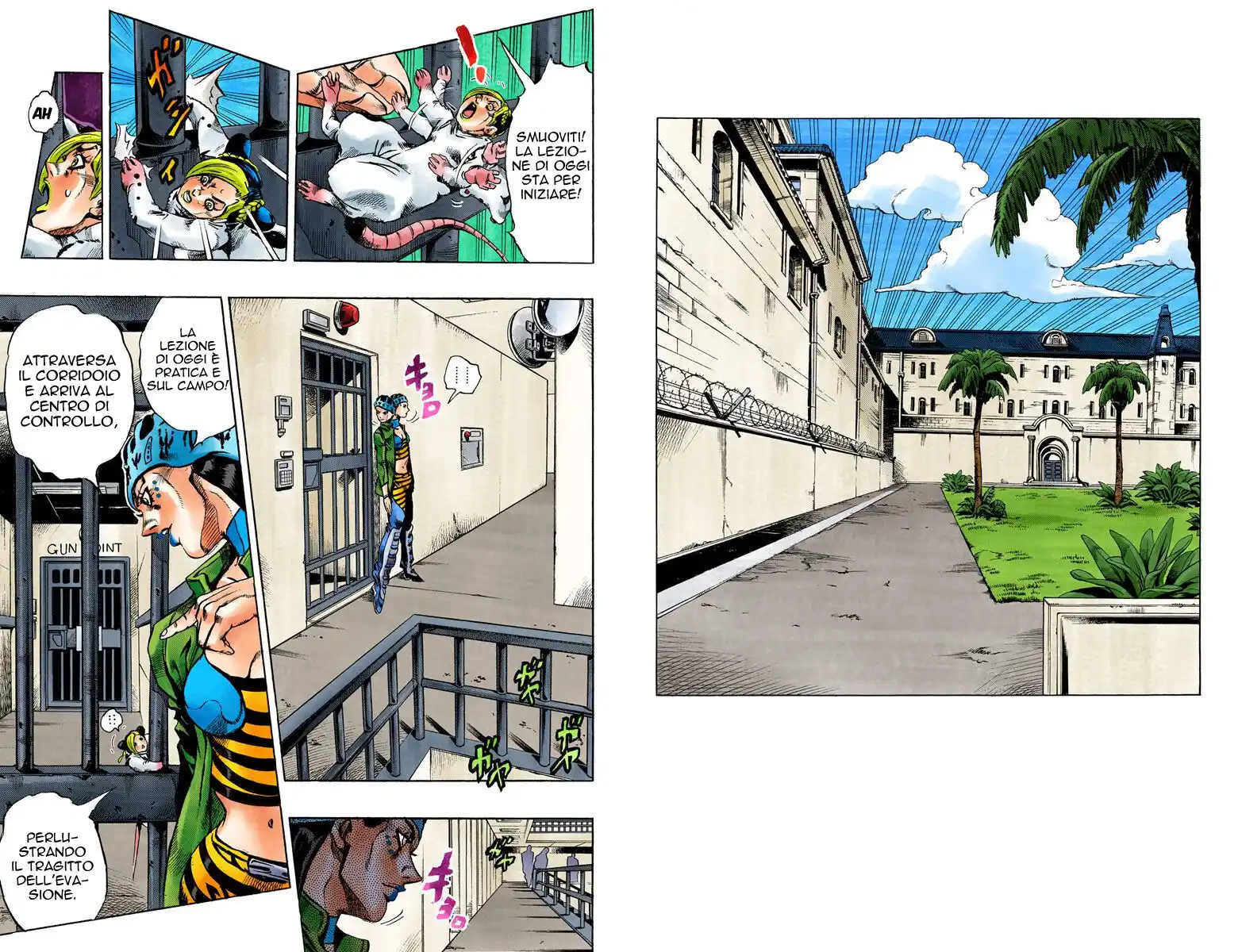 JoJo's Bizarre Adventure Part 6 - Stone Ocean (Official Colored) Capitolo 07 page 3